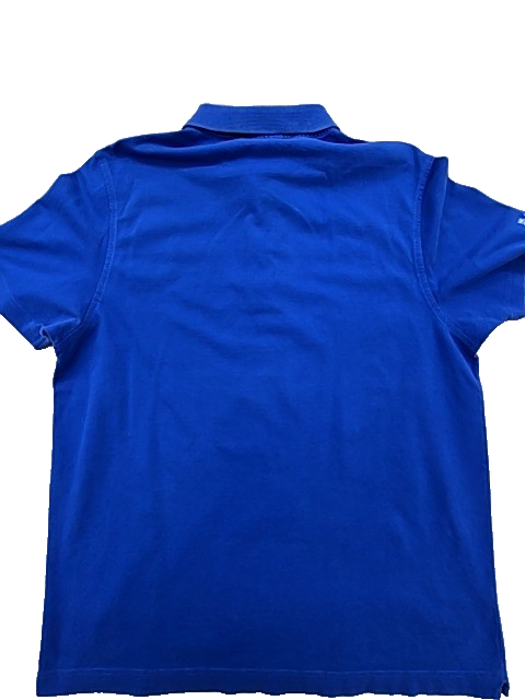 Lacoste Men's Navy Polo Shirt – Size L, Logo, Short Sleeve
