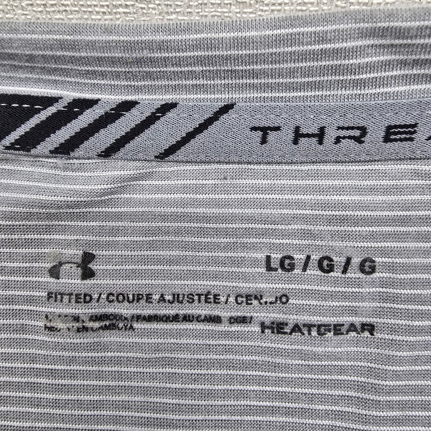 Under Armour Men Gray T-Shirt product image 3