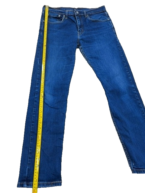 Levi's 502 Men's Dark Wash Tapered Stretch Jeans 32x32
