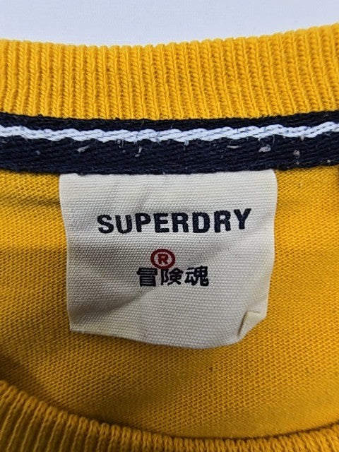 Superdry Men Yellow T-Shirt size M product image 6