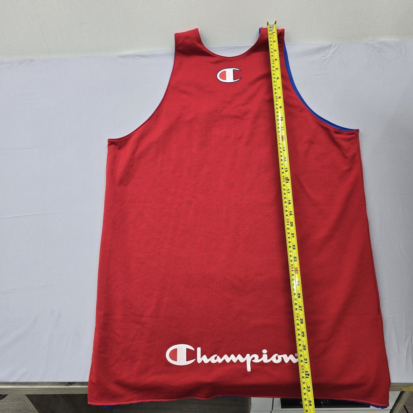 Champion Men's Red Italy Basketball Jersey Tank XXXXL