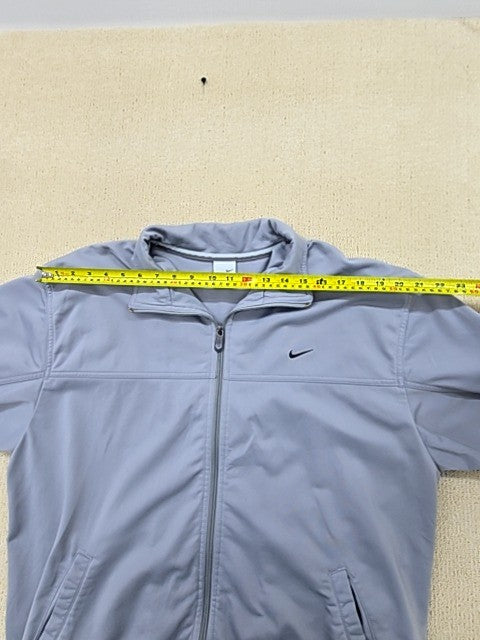 Nike Men's Gray Therma-FIT Full-Zip Performance Jacket L
