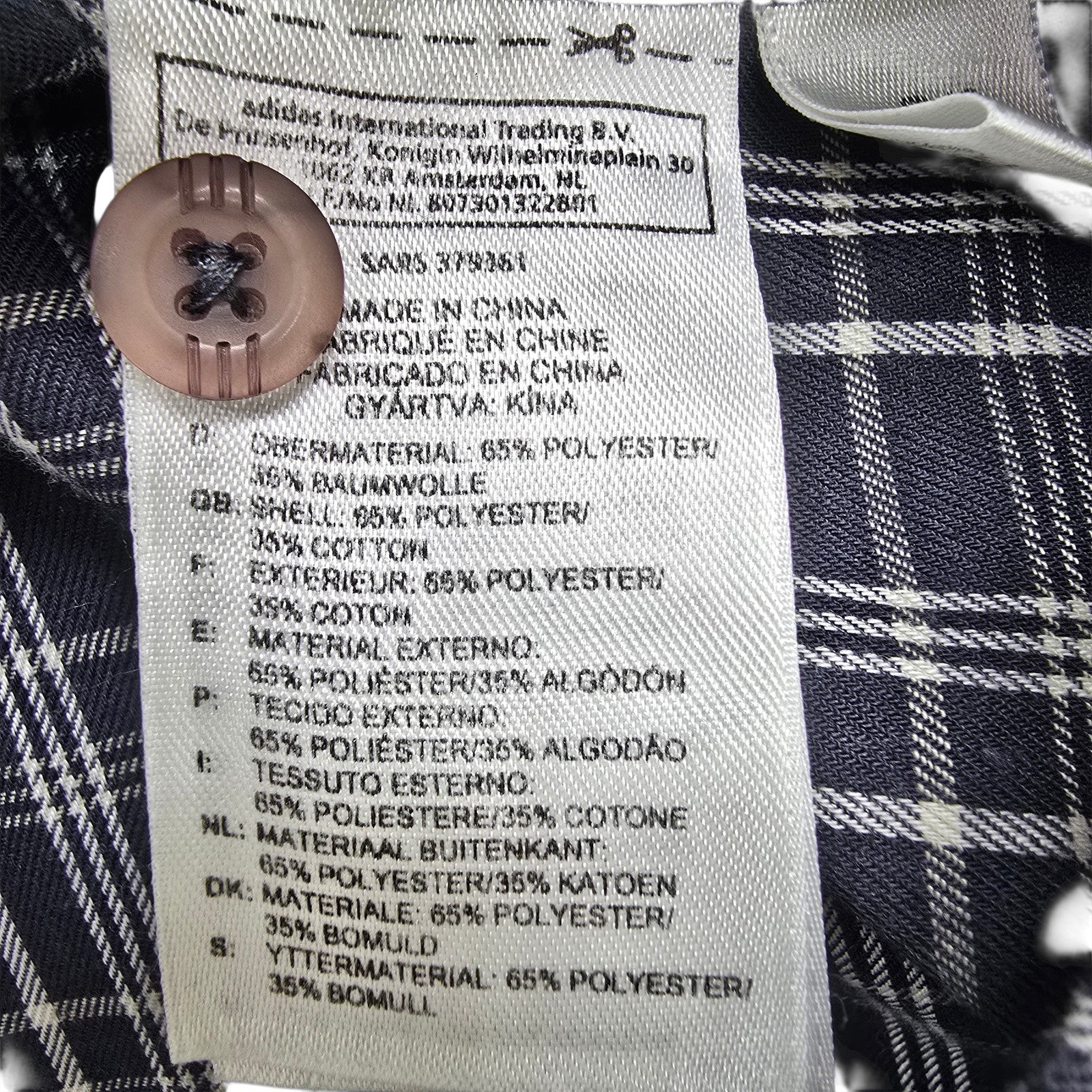 Adidas Men Navy Shirt size L product image 4