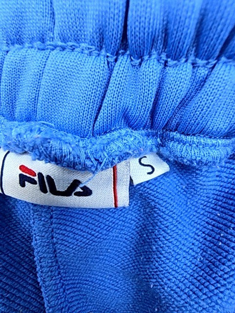 Fila Men's Blue Track Pants Size S 100% Polyester
