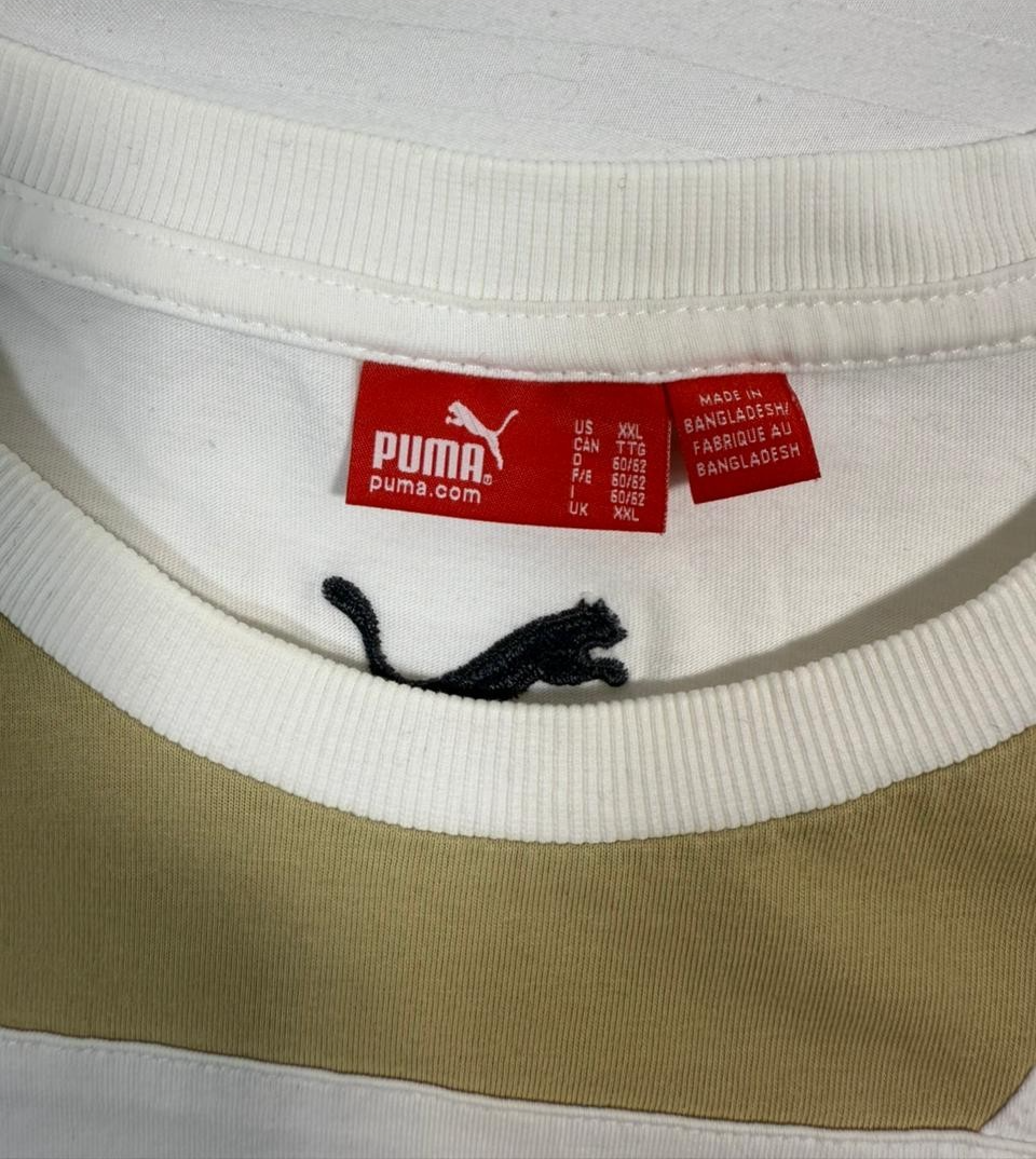 White Puma Men's Graphic T-Shirt - Size XXL