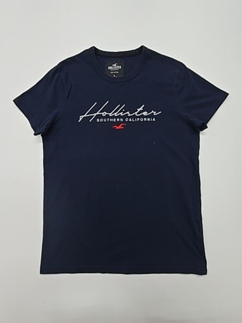Hollister Men Navy T-Shirt size S product image 1
