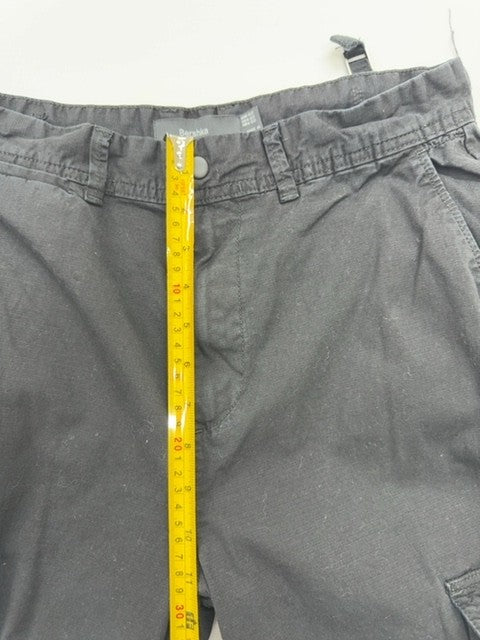 Bershka Men's Black Cargo Pants Size 42 Relaxed Drawstring BNW0T?