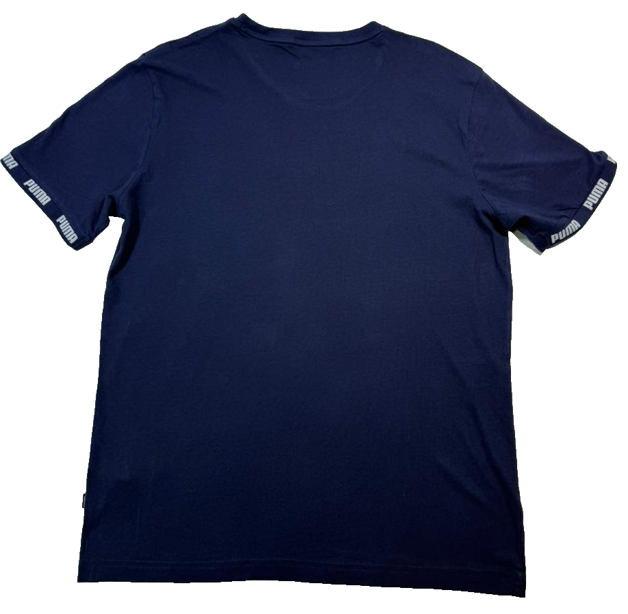 Puma Men's Essentials No. 1 Logo T-Shirt In Blue - Size M