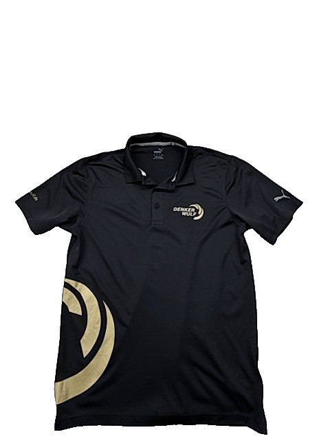 Puma Men's Multicolor Polo Shirt – Size M, Short Sleeve