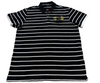 Nagata Denim Style Men's Black Polo Shirt – Size XXL, Striped