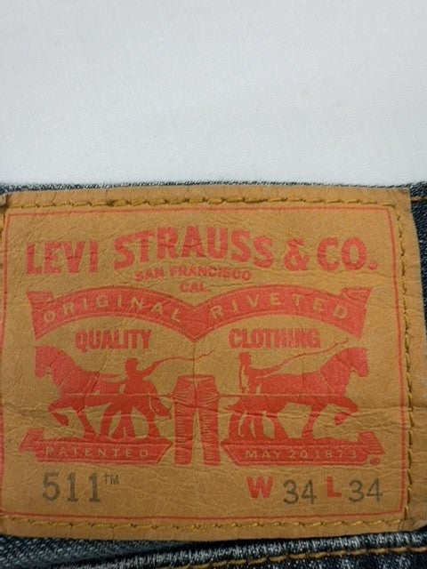 Levi's Men Blue Jeans size 34X34 product image 3