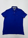 Tommy Hilfiger Men's Blue Polo Shirt – Size M, Logo