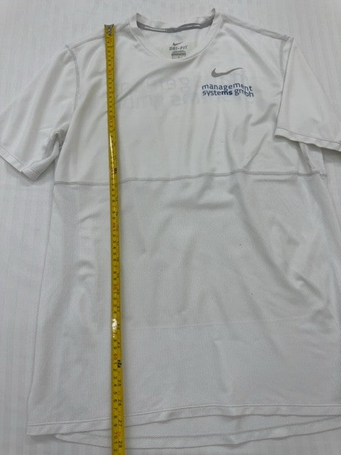 Nike Men's Dri-FIT White T-Shirt Size S
