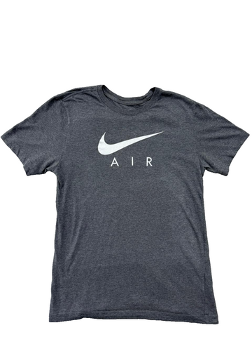 Nike Men's Gray S Short Sleeve Cotton Crewneck T-Shirt HO19047PBR