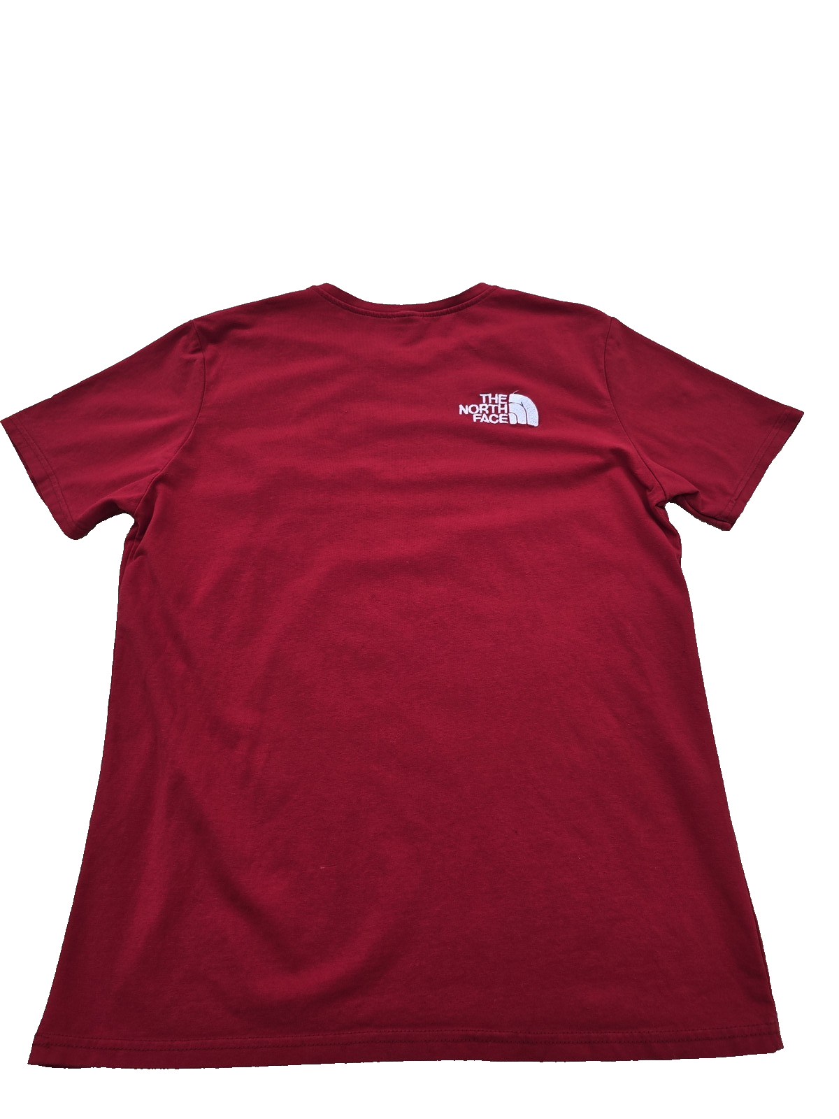 The North Face Red XXL Men's Short Sleeve Crewneck T-Shirt