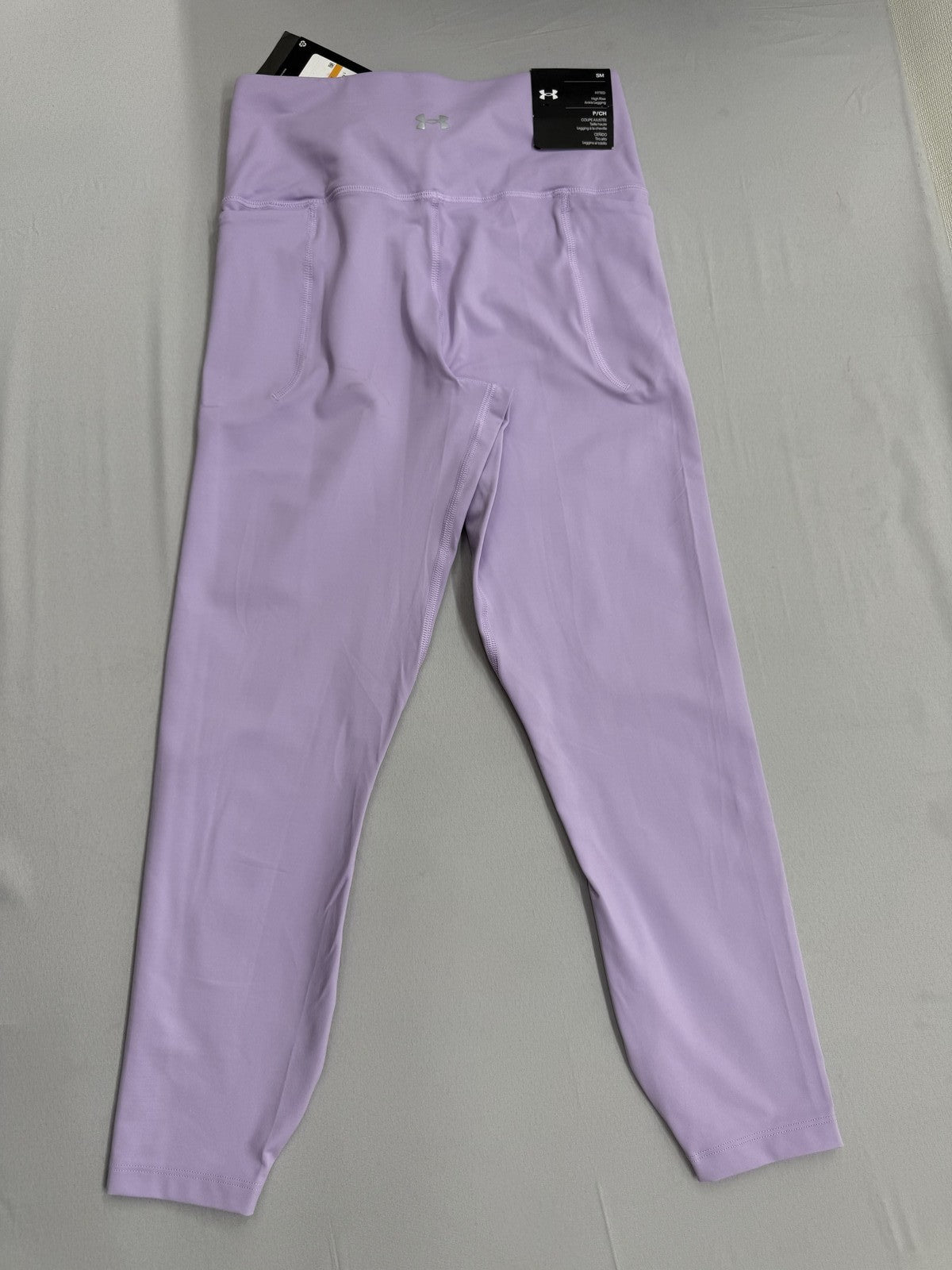 Under Armour Women's Motion High Waist Purple Leggings M Ankle Skinny