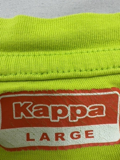 Kappa Men's Large Green Graphic Print Short Sleeve Crewneck T-Shirt