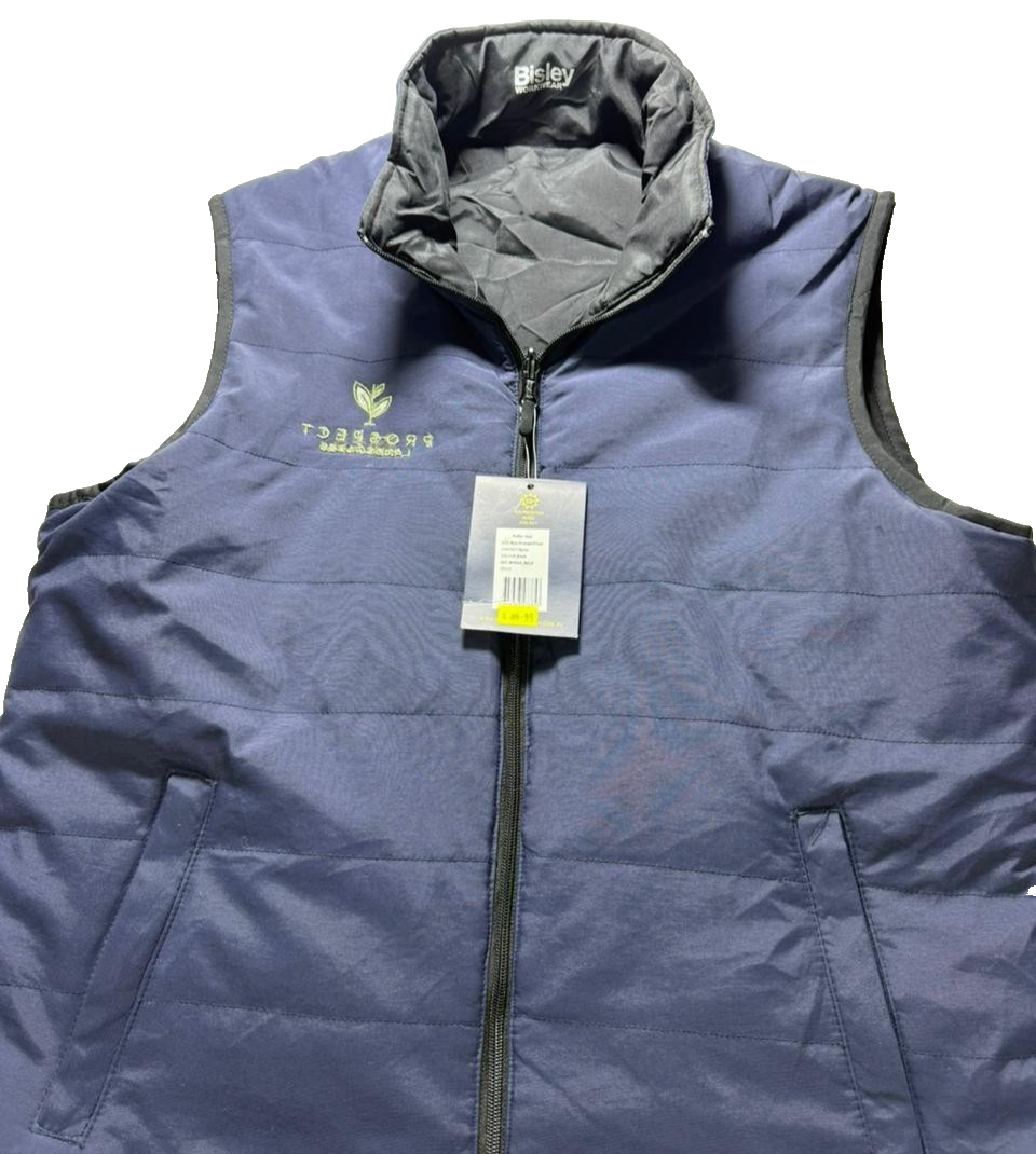 Bisley Bv0328 Reversible Puffer Vest - Size M