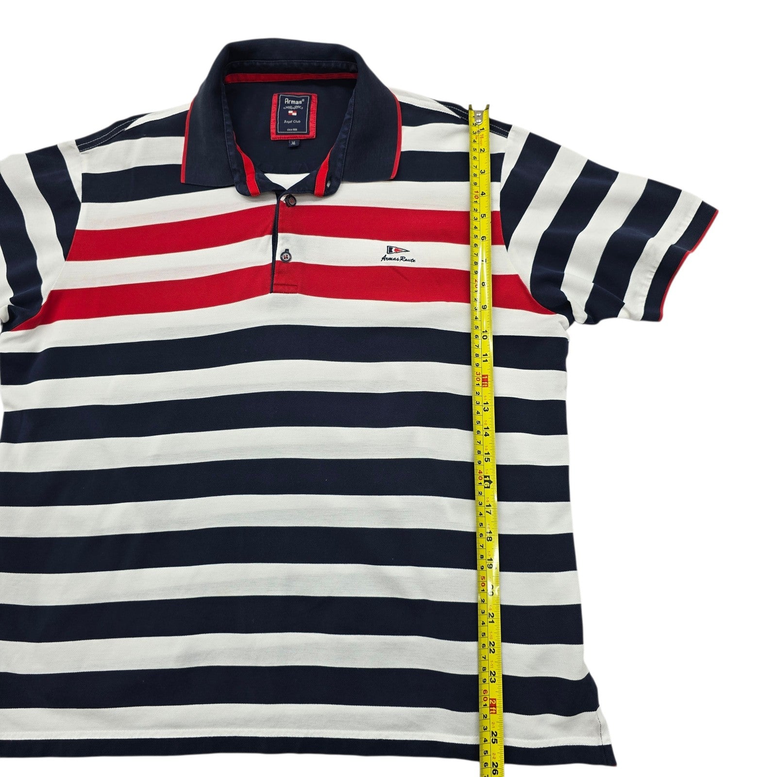 Armas Royal Club Men Navy Polo Shirt size XL product image 7