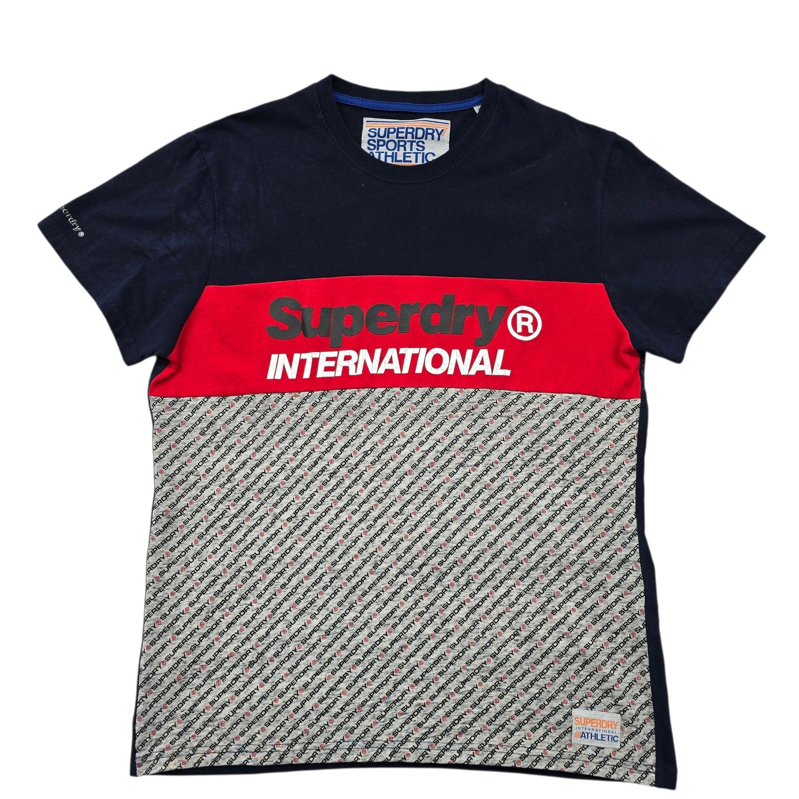 Superdry Women Navy T-Shirt size 2XL product image 1