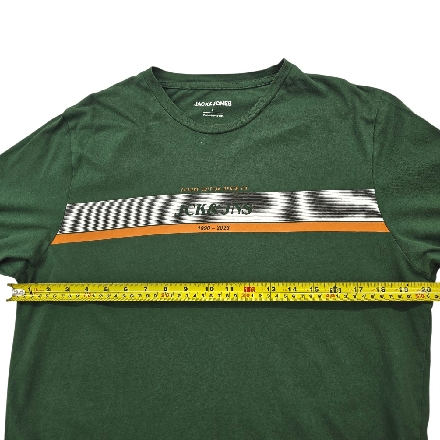 Jack & Jones Men Green T-Shirt size L product image 7