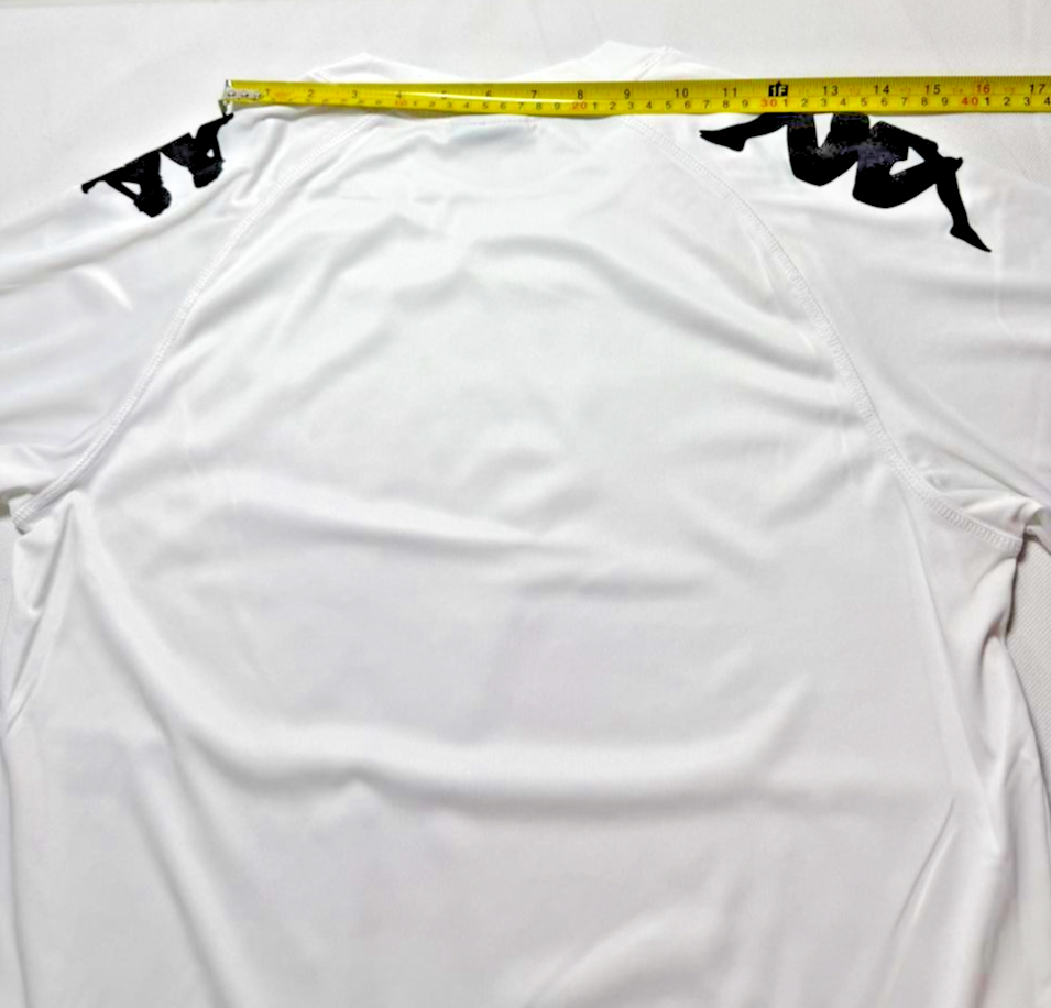 Kappa R.S.O. Futura 2017 White Short Sleeve Jersey Men's - Size M