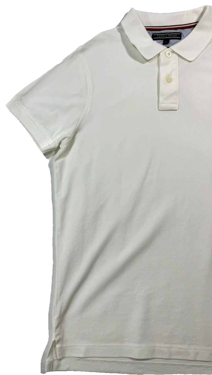 Tommy Hilfiger Men's Regular Fit Cotton Pique Polo Shirt - S