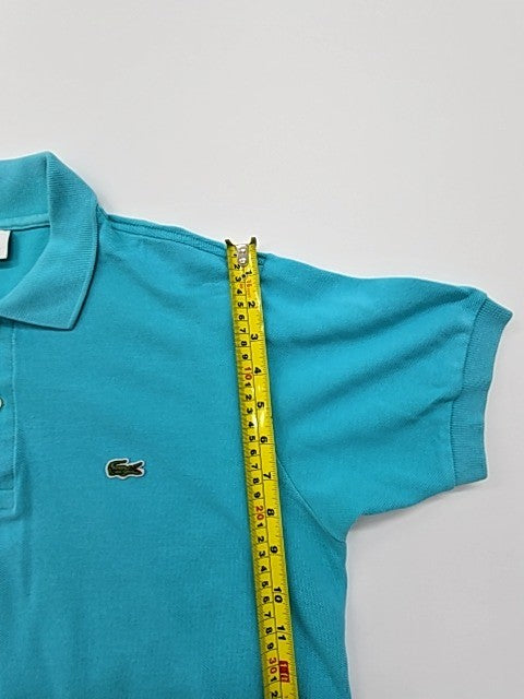 Lacoste Men's Turquoise Polo Shirt Size 4