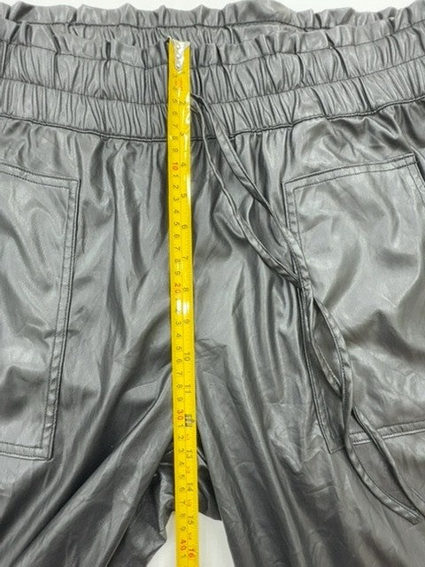 Rainbow Men Charcoal Jogger Pants Size 48 Relaxed Elastic Drawstring Pockets