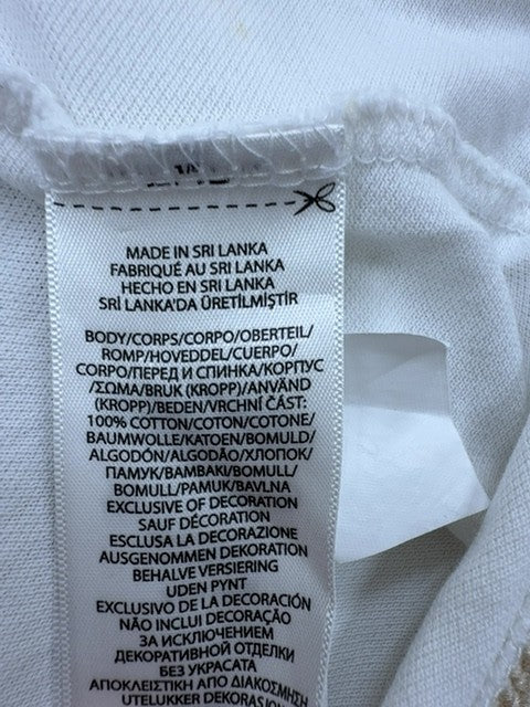 Polo Ralph Lauren Men's White Custom Slim Fit T-Shirt XL
