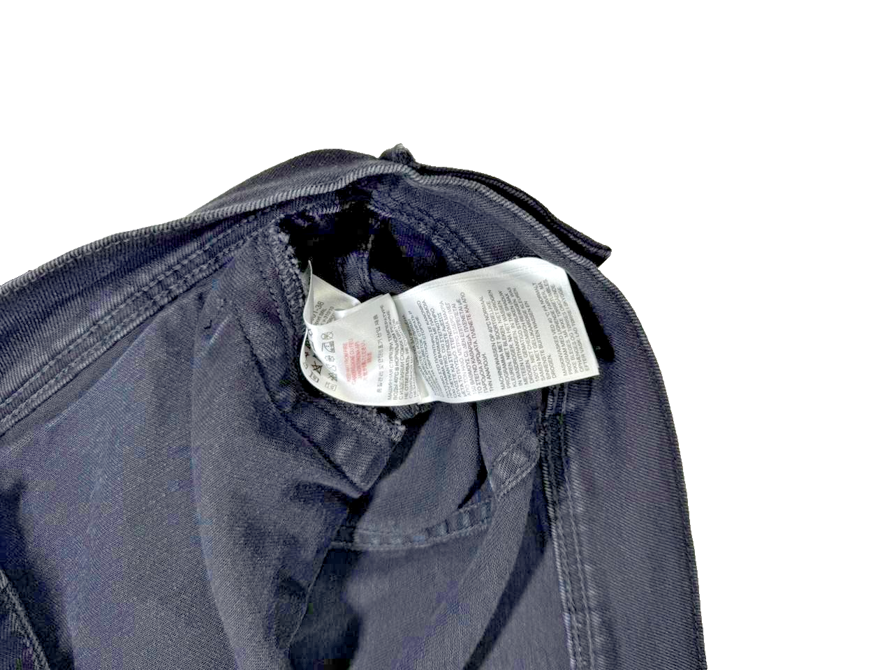 Quicksilver Button Up Black Denim Jacket - Size M