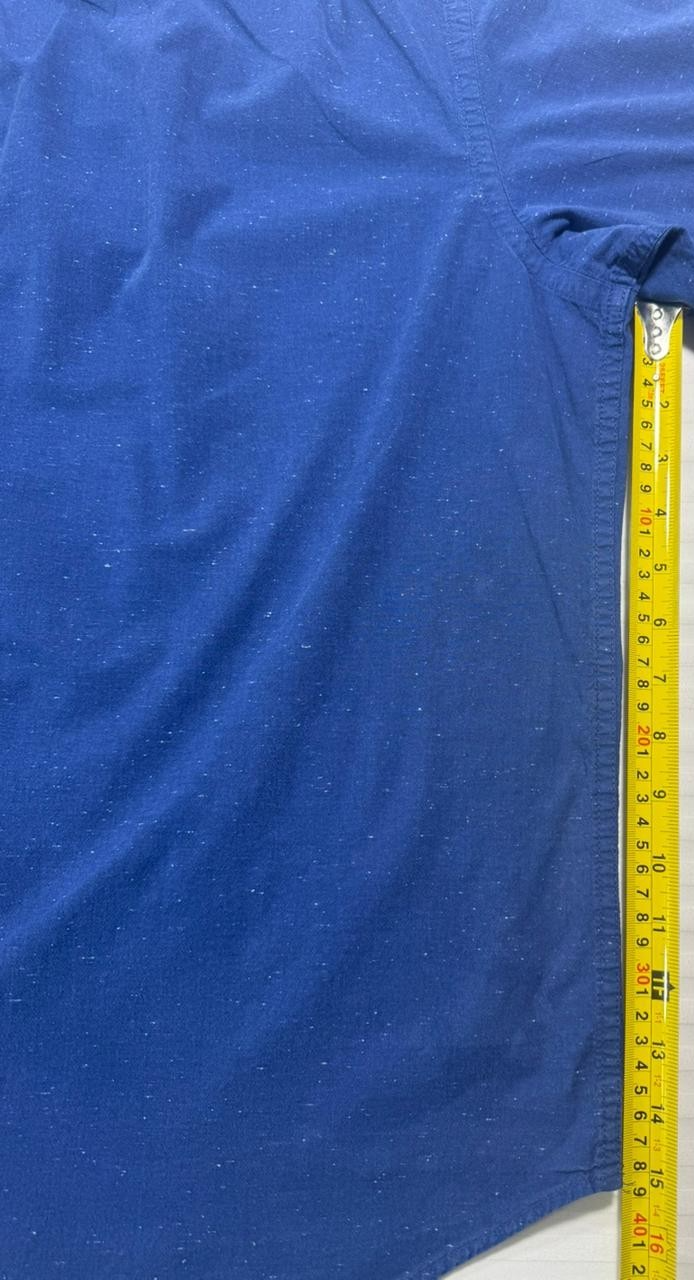 Old Navy Men's Royal Blue Classic Shirt Regular Fit Long Sleeve Button Down XXL