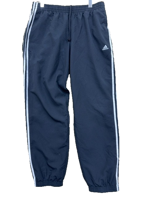 Adidas Men's Navy Track Pants – Size L – Ref 7F701