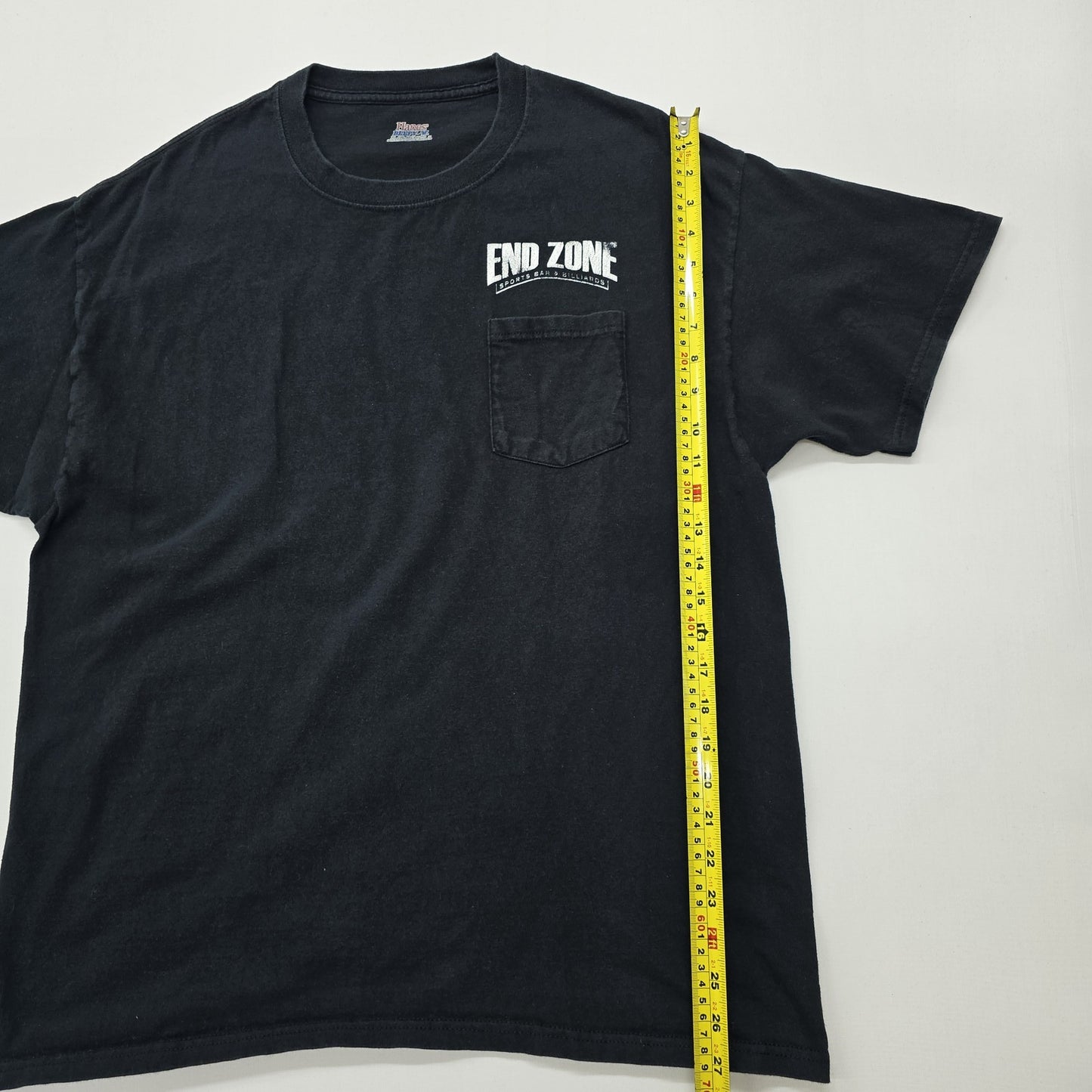 Hanes Men Black T-Shirt size XL product image 8