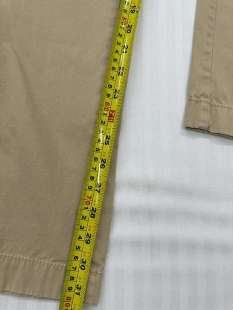 Tommy Hilfiger Men's Khaki Chino Pants 32x34 Flat Front