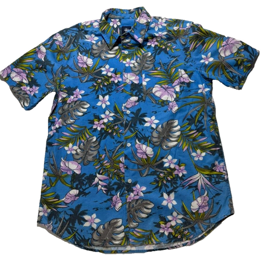 Stussy Men's Shirt – Size M, Short Sleeve