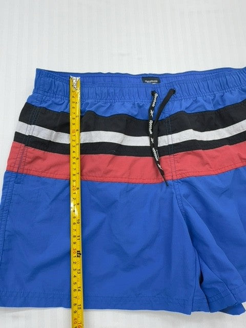 Reebok Men's Blue Quick Dry Core Volley Swim Trunks Regular