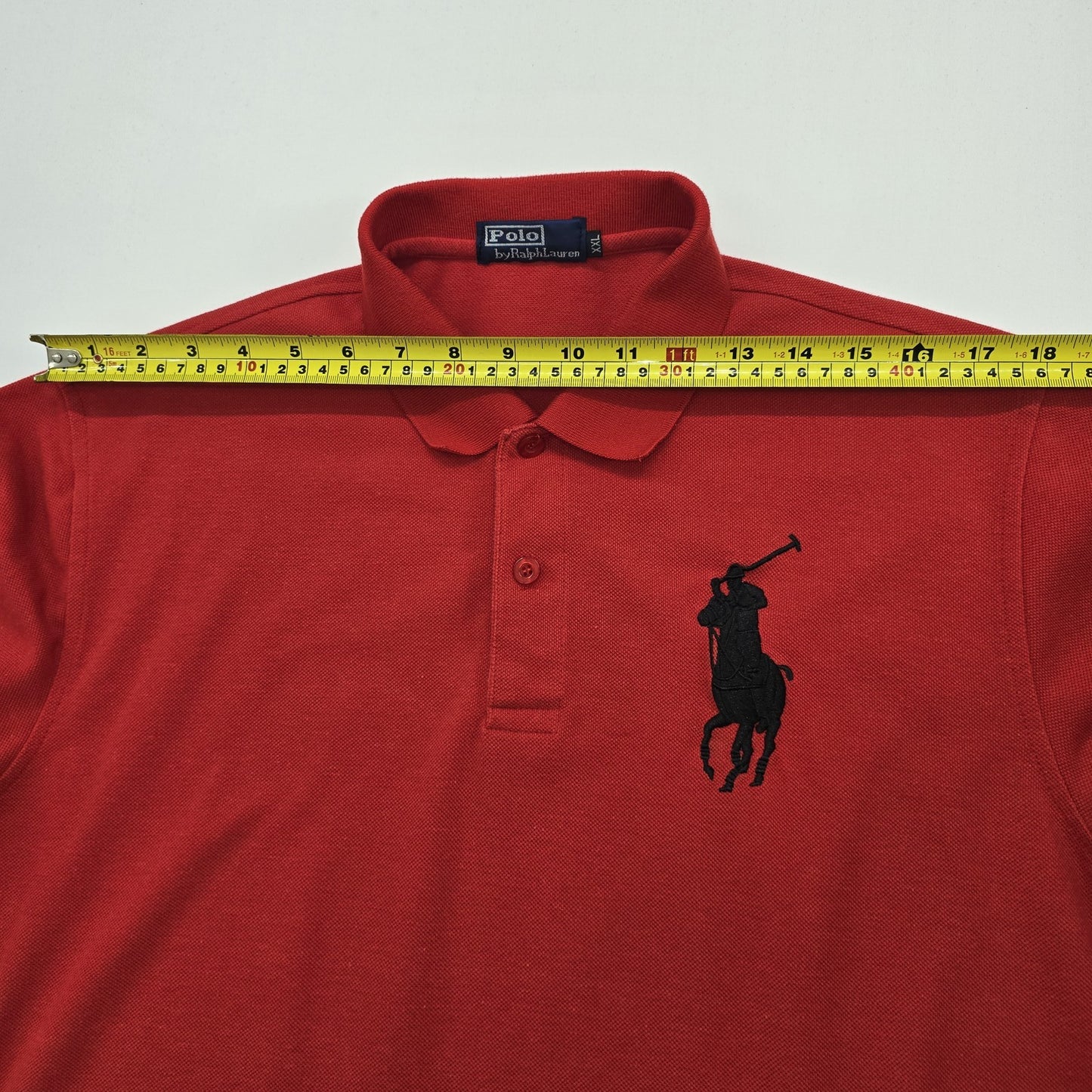 Polo Ralph Lauren Men Red Big & Tall 3X Polo Shirt Pocket Logo