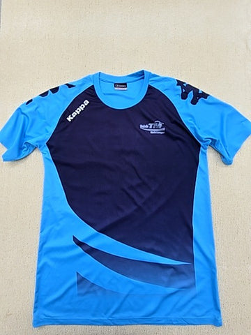 Kappa Vintage Football Jersey #7 Blue XXL Men's Athletic Fit