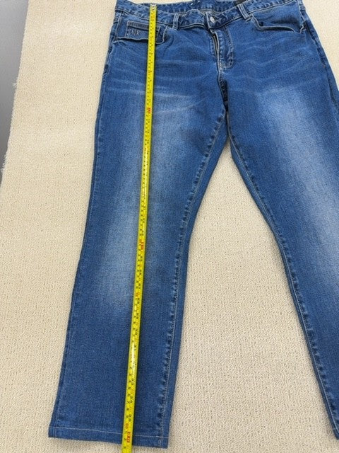 Armani Exchange Men's Skinny Jeans 38 Blue Stretch Denim J14