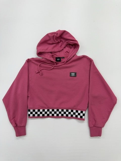 Vans Boys Burgundy Racing Hoodie Pullover Youth Small Regular
