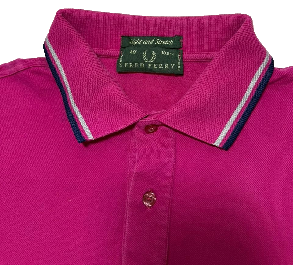 Fred Perry Twin Tipped Polo Shirt - Size 40