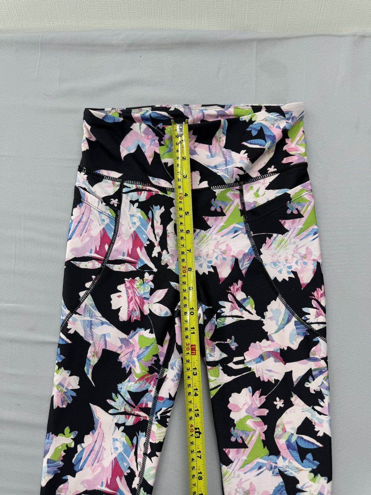 Bebe Sport Multicolor Floral Leggings Women S Poly/Spandex