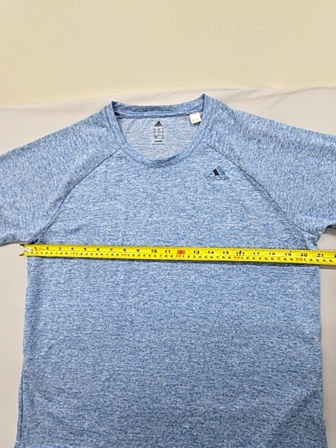 Adidas Men's Blue Climacool Short Sleeve T-Shirt Size L Regular