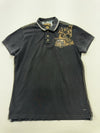 Camp David Youth Black Polo Shirt – Size L, Logo