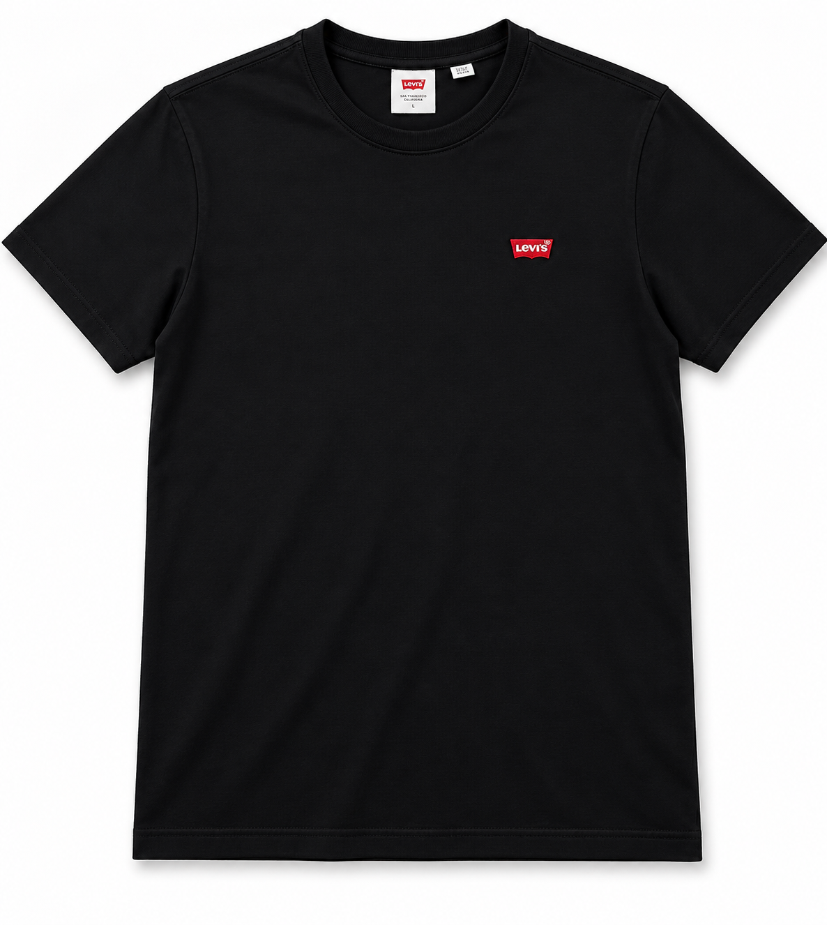 Levi's Men Black T-Shirt size S product image 2