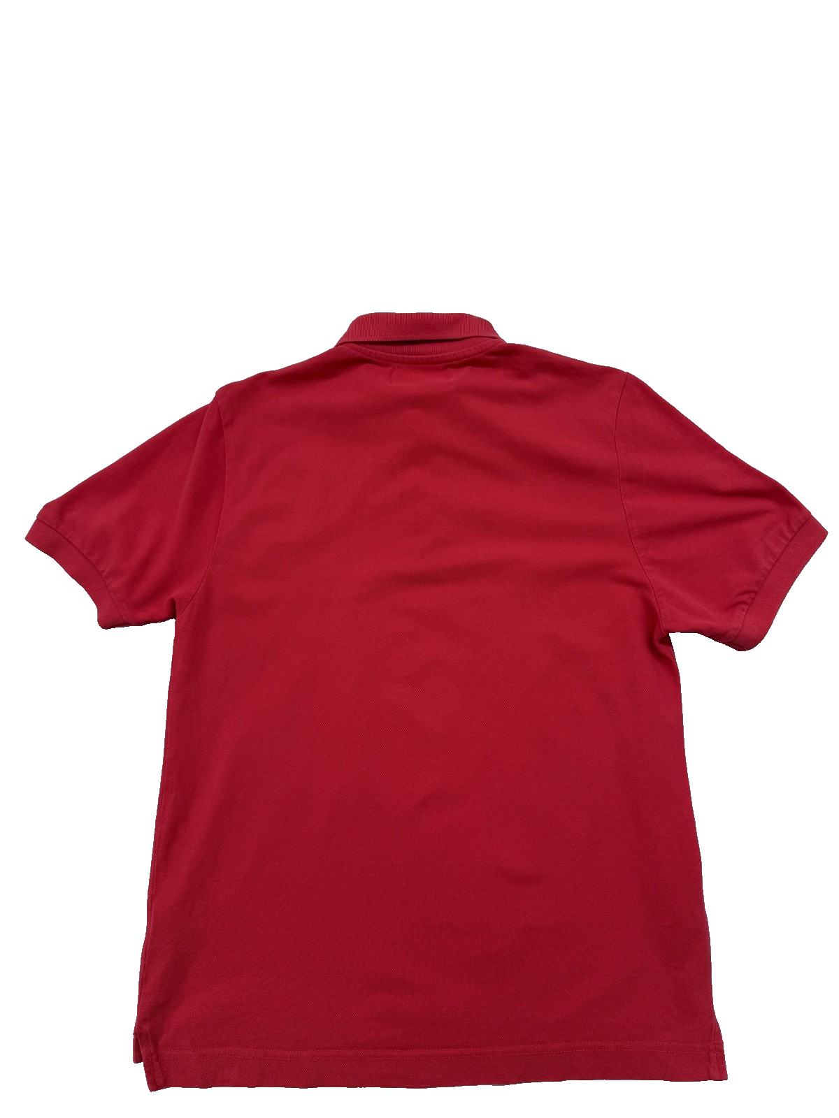 Kappa Men's Red Polo Shirt Small Short Sleeve 100% Cotton Button