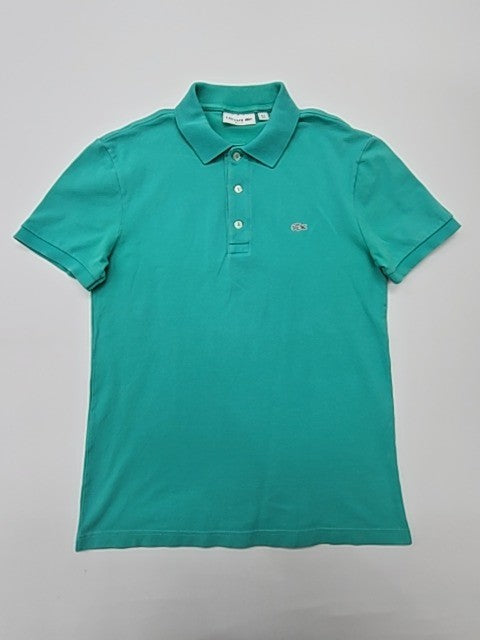 Lacoste Boys Turquoise Slim Fit Polo Shirt Size 3