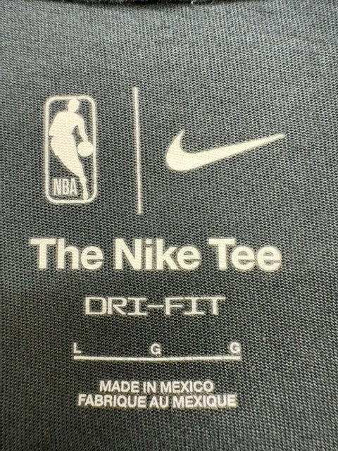 Nike Men's Black Brooklyn Nets Dri-FIT T-Shirt Size L