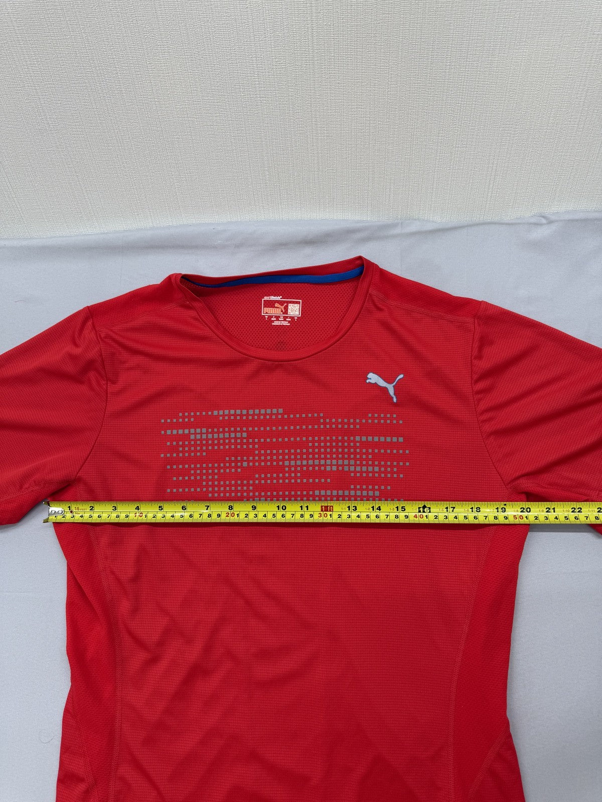 Puma Men's Red L Short Sleeve dryCELL Sportlifestyle T-Shirt